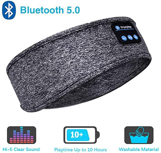 Máscara de Dormir Silent Sound Com Fone Ouvido Bluetooth 5.0 - SUOR NUNCA  MAIS